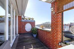 Maritimes Wohnen: Schöne 4-Zimmer-Maisonettewohnung mit Blick auf die Weser  – 28199 Alte Neustadt, Bremen – Vorschaubild 5