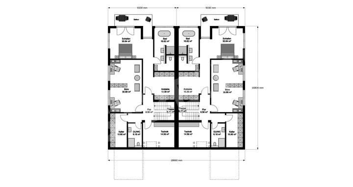 Grundriss Souterrain