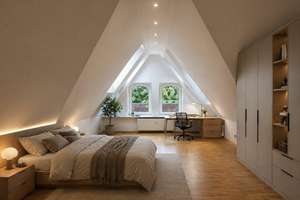 Endetage: Loftähnliche Wohnung mit sonniger Dachterrasse über den Dächern von Ottensen!