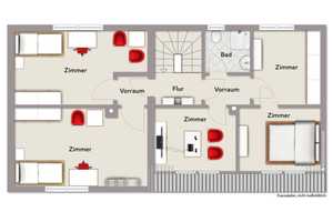 Einfamilienhaus inkl. weiterem Wohnhaus in Obersinn  – Main-Spessart (Kreis) – Vorschaubild 21