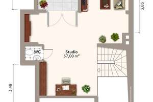 *** Historisches Altstadthaus mit Kamin & Dachterrasse *** – Die vollständige Adresse der Immobilie erhältst du vom Anbieter., 47809 Linn, Krefeld – Vorschaubild 20