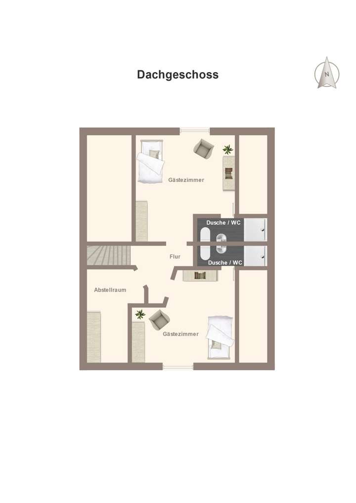 Grundriss Dachgeschoss