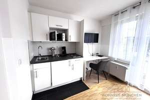 Modern möblierte 1-Zimmer-Wohnung in Berg am Laim – Die vollständige Adresse der Immobilie erhältst du vom Anbieter., 81825 Berg am Laim Ost, München – Vorschaubild 2
