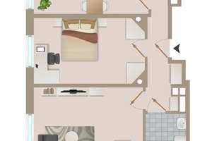 Stilvolle 2-Zimmer-Altbauwohnung in bester Lage im Nordend-West – 60318 Nordend-West, Frankfurt am Main – Vorschaubild 8