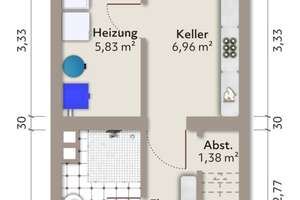 Viel Haus auf kompaktem Raum – teilmodernisiertes Reihenmittelhaus – Die vollständige Adresse der Immobilie erhältst du vom Anbieter., 24147 Elmschenhagen, Kiel – Vorschaubild 30