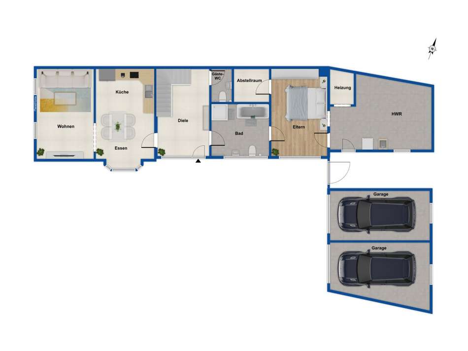 Grundriss Erdgeschoss
