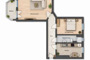 Altbauflair im 4. Obergeschoss – mit Balkon, Stuck und Dielen – Emser Str. 100, 12051 Neukölln (Ortsteil), Berlin – Vorschaubild 13