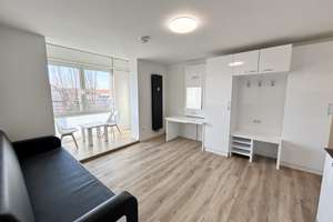 Möbliertes 1-Zimmer-Apartment Münchner Freiheit – kernsaniert, Top-Infrastruktur – Die vollständige Adresse der Immobilie erhältst du vom Anbieter., 80802 Münchner Freiheit, München – Vorschaubild 4