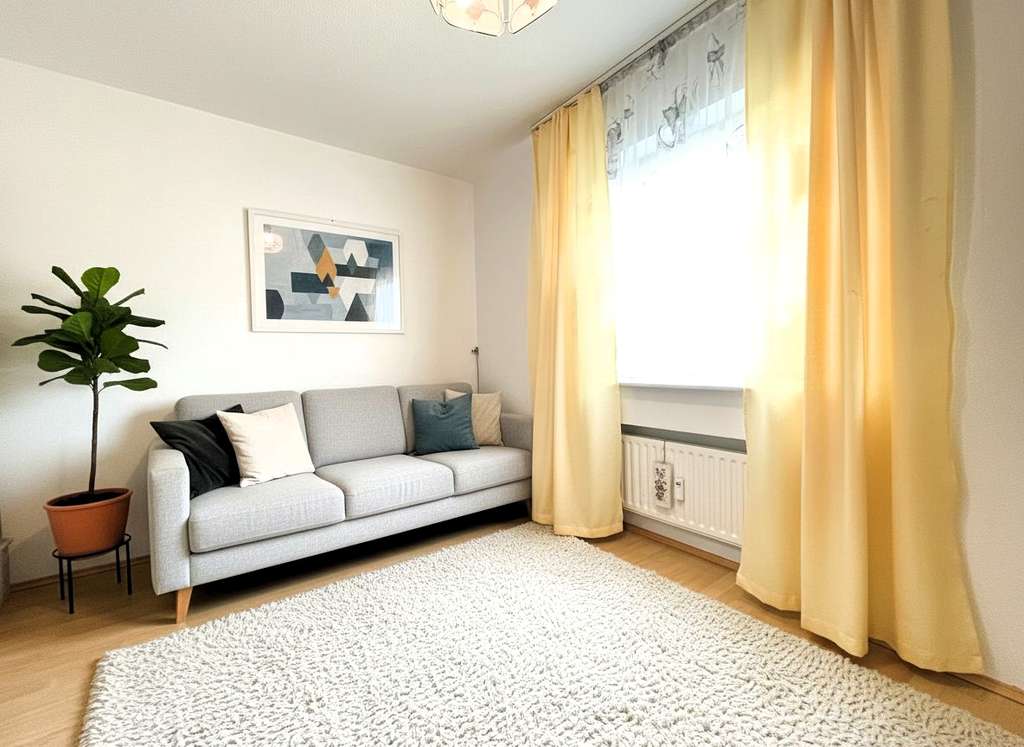 Immobilie in Gersthofen - Licht, Luft und Alpenblick im Herzen der Stadt Gersthofen - Citywohnung mit Balkon - Bild 2