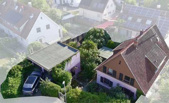 Einfamilienhaus in ruhiger Wohngegend von Karlsruhe