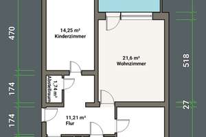 Anderten: Sanierte 3-Zi.-Wohnung mit moderner 17qm Terrasse am Mittellandkanal – Gerloffstraße 6, 30559 Misburg-Süd, Hannover – Vorschaubild 10