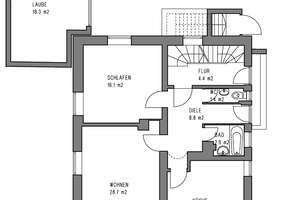 Einfamilienhaus auf großem Grund (belastet mit Wohnrecht!) – Die vollständige Adresse der Immobilie erhältst du vom Anbieter., 82929 Daglfing, München – Vorschaubild 13