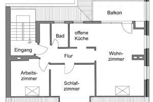 Historischer Charme trifft Loft-Flair: 3-Zimmer-Dachgeschoss mit hohen Decken, Balkon & Sichtbalken – Die vollständige Adresse der Immobilie erhältst du vom Anbieter., 50937 Sülz, Köln – Vorschaubild 14