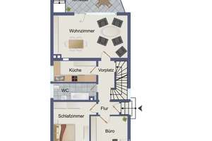 Gestalten Sie Ihre Wohnträume -  Einfamilienhaus mit großer Dachterrasse in Toplage – Die vollständige Adresse der Immobilie erhältst du vom Anbieter., 64297 Eberstadt, Darmstadt – Vorschaubild 53