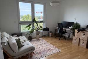 Blick auf den Zollhafen! Traumhafte 3-Zimmerwohnung mit EBK und Klimaanlage – Rheinallee 107, 55118 Neustadt, Mainz – Vorschaubild 12