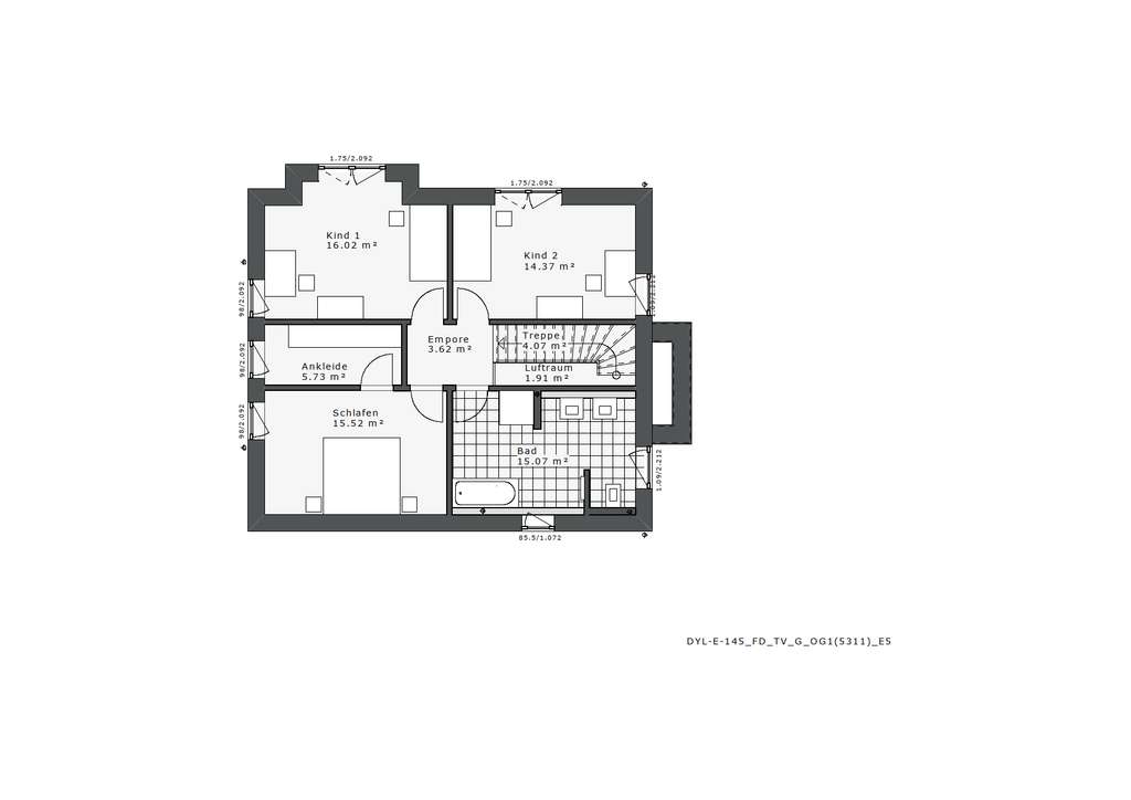 Immobilie in Neu-Eichenberg - Nur bei Danhaus: Massiv gemauerte Klinkerfassade serienmäßig inklusive! - Bild 2