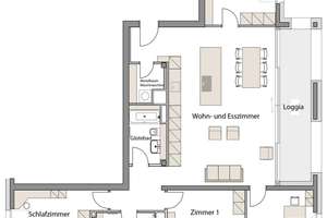 Exklusive 5-Zimmer Wohnung mit 2 TG-Stellplätzen im "Villengarten" – Seestraße 75, 70174 Relenberg, Stuttgart – Vorschaubild 2