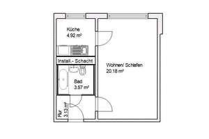 Die erste eigene Wohnung! – Hermann-Hesse-Straße 17, 39118 Reform, Magdeburg – Vorschaubild 2