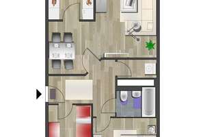Für gemeinsame Kochabende - 3-Raum-Wohnung mit Einbauküche – Albert-Köhler-Str. 63, 9122 Morgenleite, Chemnitz – Vorschaubild 7