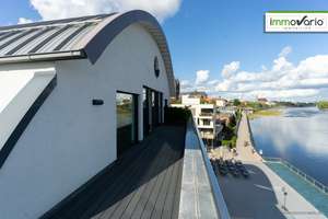 Exklusive Penthousewohnung auf 2 Ebenen mit Blick auf die Elbe, Fußbodenheizung und großer Terrasse! – Platz am Elbbahnhof 1, 39104 Altstadt, Magdeburg – Vorschaubild 26