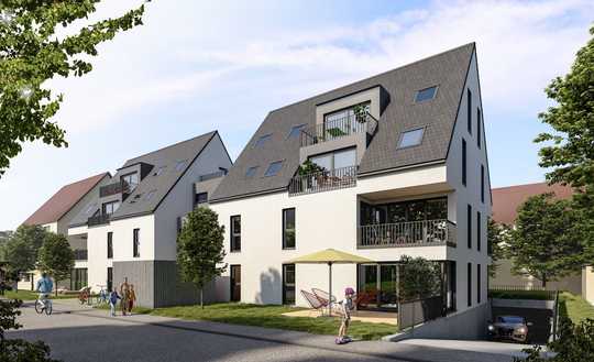 Energieeffiziente 3 Zimmer Neubauwohnung KfW 40 + QNG = hohe Abschreibungsmöglichkeiten