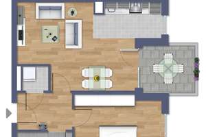 +++ Hochwertige 2-Zimmer-Wohnung mit Balkon  +++ – Die vollständige Adresse der Immobilie erhältst du vom Anbieter., 64625 Bensheim – Vorschaubild 17