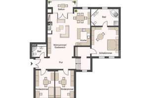 Westbalkon | 3 Zimmer | Kamin | Masterbad en Suite | Direkter Parkzugang – Die vollständige Adresse der Immobilie erhältst du vom Anbieter., 4347 Schönefeld-Abtnaundorf, Leipzig – Vorschaubild 20