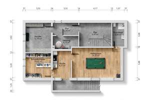 Gepflegt, modernisiert und großzügig: Einfamilienhaus mit Einliegerwohnung und vielseitigen Nutzun – Die vollständige Adresse der Immobilie erhältst du vom Anbieter., 22143 Rahlstedt, Hamburg – Vorschaubild 53
