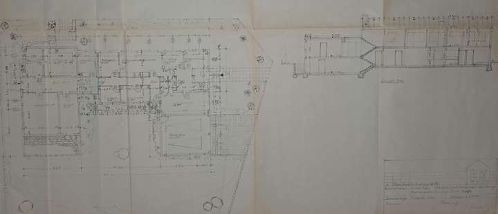 Grundriss und Schnitt