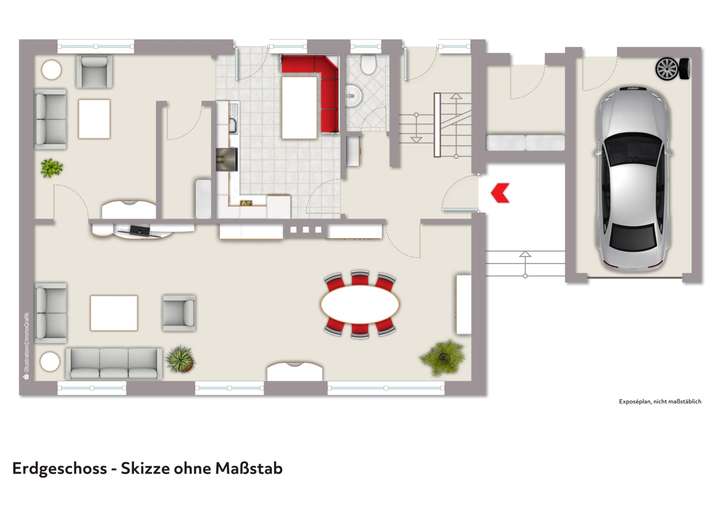 Grundriss Erdgeschoss