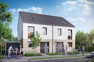 Familienfreundliche Doppelhaushälfte in Duisburg mit Garage – Hoher Weg 0, 47137 Mittelmeiderich, Duisburg – Vorschaubild 1