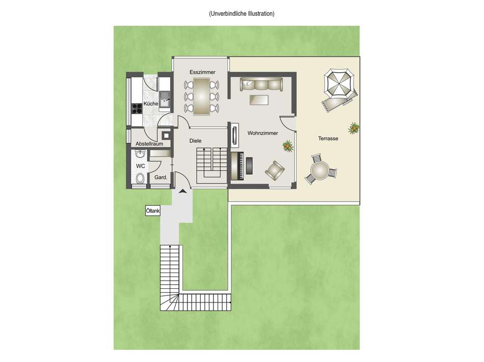 Grundriss Erdgeschoss
