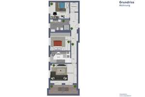 Moderne 3-Zimmer-Wohnung mit Balkon und guter Ausstattung in zentraler Lage von Darmstadt! – Die vollständige Adresse der Immobilie erhältst du vom Anbieter., 64293 Mitte, Darmstadt – Vorschaubild 12