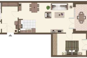 Wunderschöne Neubauwohnung 2-Zimmer - Innenstadt-Ost! – 44141 Westfalendamm, Dortmund – Vorschaubild 14