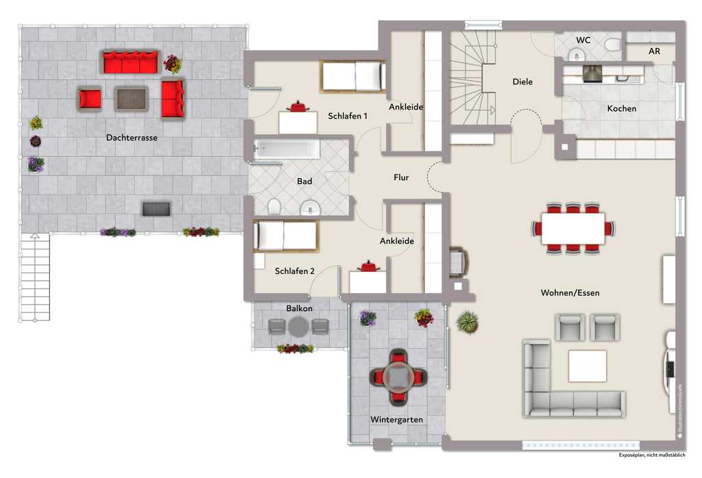 Immobilie in Ammerndorf - Einfamilienhaus mit Enliegerwohnung in Ammerndorf...Viel Platz und toller Blick inklusive!  - Bild 2