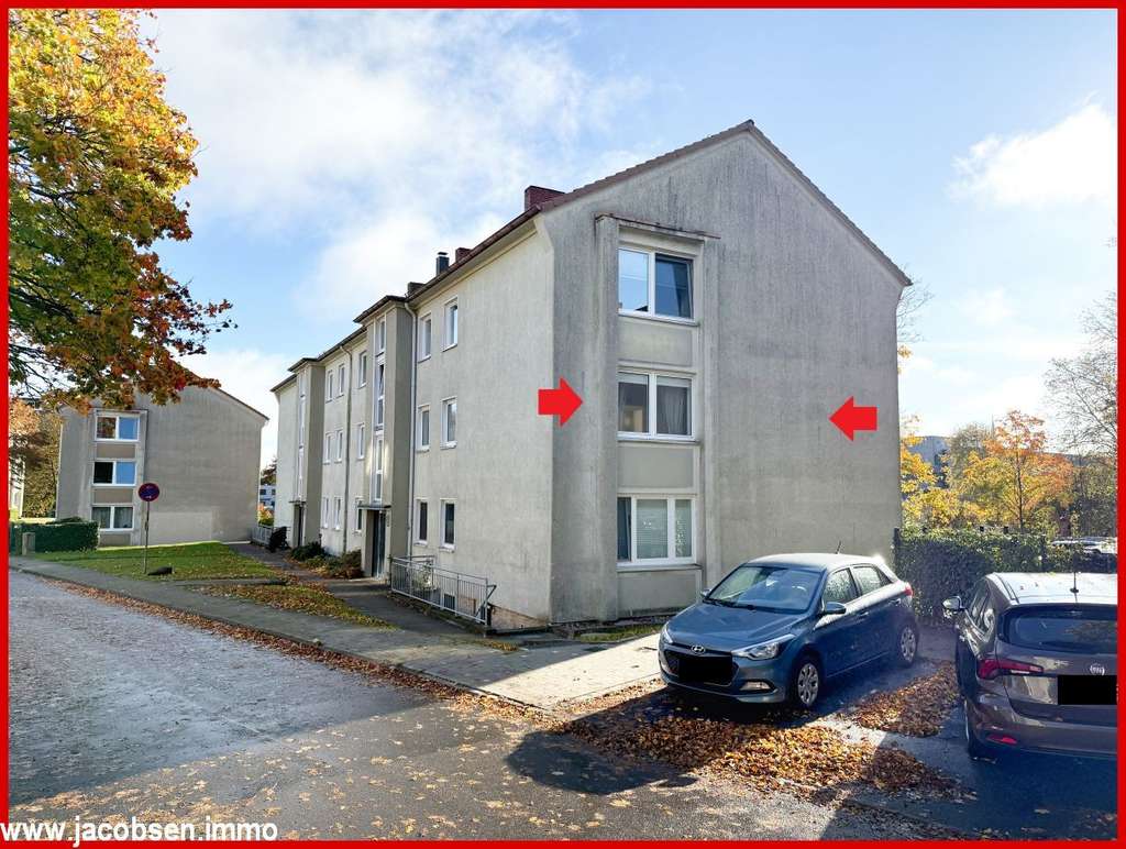 Immobilie in Schleswig - Zentral, aber dennoch ruhig gelegen - komfortable 4-Zimmer-Wohnung mit Balkon im Herzen Schleswigs - Bild 3