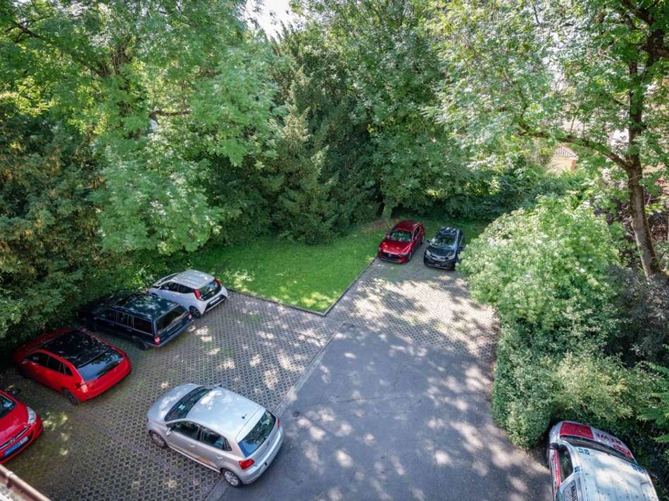 Parkplätze am Haus
