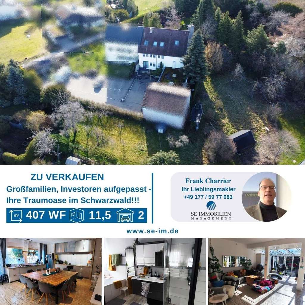 Immobilie in Neuenbürg - Großfamilien, Investoren aufgepasst - Ihre Traumoase im Schwarzwald!!! - Bild 0