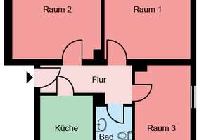 3-Zimmer-Etagenwohnung in Castrop-Rauxel – Vielseitiges Wohnen auf 59,93 m² – Dinnendahlstraße 24, 44577 Castrop-Rauxel – Vorschaubild 3