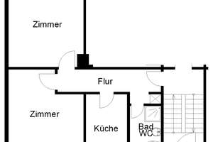 2-Zimmer-Wohnung im EG frei! – Bremer Str. 171, 49086 Widukindland, Osnabrück – Vorschaubild 2