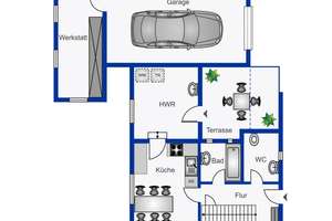 RESERVIERT! Solides Siedlungshaus mit Garage und Werkstatt in ruhiger Wohnlage! – Die vollständige Adresse der Immobilie erhältst du vom Anbieter., 26553 Dornum – Vorschaubild 13