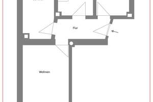 Leerstehende 2 Zimmer-Wohnung in Chemnitz – Die vollständige Adresse der Immobilie erhältst du vom Anbieter., 9120 Altchemnitz, Chemnitz – Vorschaubild 3