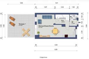 Charmantes Reihenhaus mit Luxusküche und Sauna