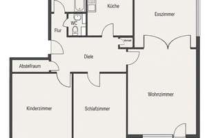 Viel Raum für neue Wohnideen – Die vollständige Adresse der Immobilie erhältst du vom Anbieter., 40547 Lörick, Düsseldorf – Vorschaubild 24