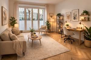 ⭐⭐⭐ Refurbished 3 room basement apartment with commercial use option.