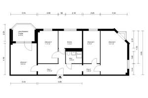 **Familienwohnung in der Innenstadt** – Walther-Rathenau-Str. 31, 39106 Alte Neustadt, Magdeburg – Vorschaubild 7
