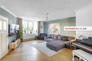 IMMOBERLIN.DE - Toplage! Sehr charmante Altbauwohnung mit stilvollem Ambiente