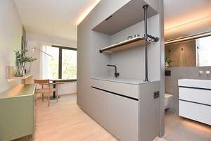 Erstbezug, all inclusive! Design-Apartment mit Klimaanlage in Stuttgart-Mitte – Die vollständige Adresse der Immobilie erhältst du vom Anbieter., 70178 Feuersee, Stuttgart – Vorschaubild 3