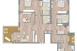 Exklusive 4-Zimmer-Rheinblick-Wohnung mit Balkon und Einbauküche in Kaiserswerth – Arnheimer Straße 58, 40489 Kaiserswerth, Düsseldorf – Vorschaubild 11