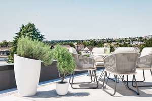 Großzügige 2-Zimmer-Neubau-Wohnung + Dachterrasse + TG-Stellplatz